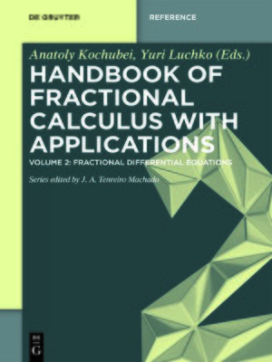 cover image of Fractional Differential Equations